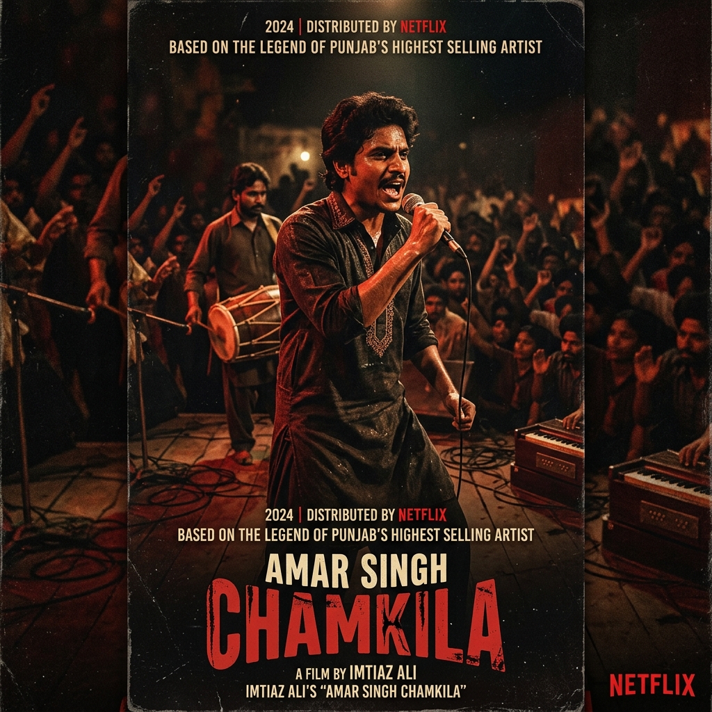 Amar Singh Chamkila Poster
